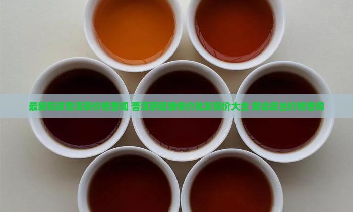 最新陈皮普洱茶价格查询 普洱茶健康低价批发报价大全 新会皮丝价格查询