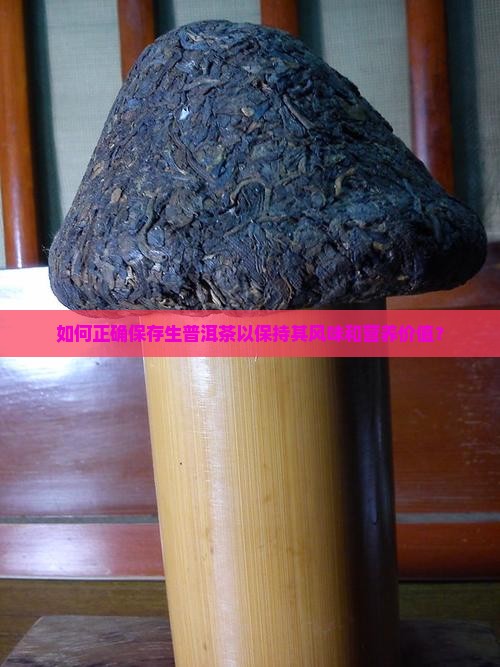 如何正确保存生普洱茶以保持其风味和营养价值？