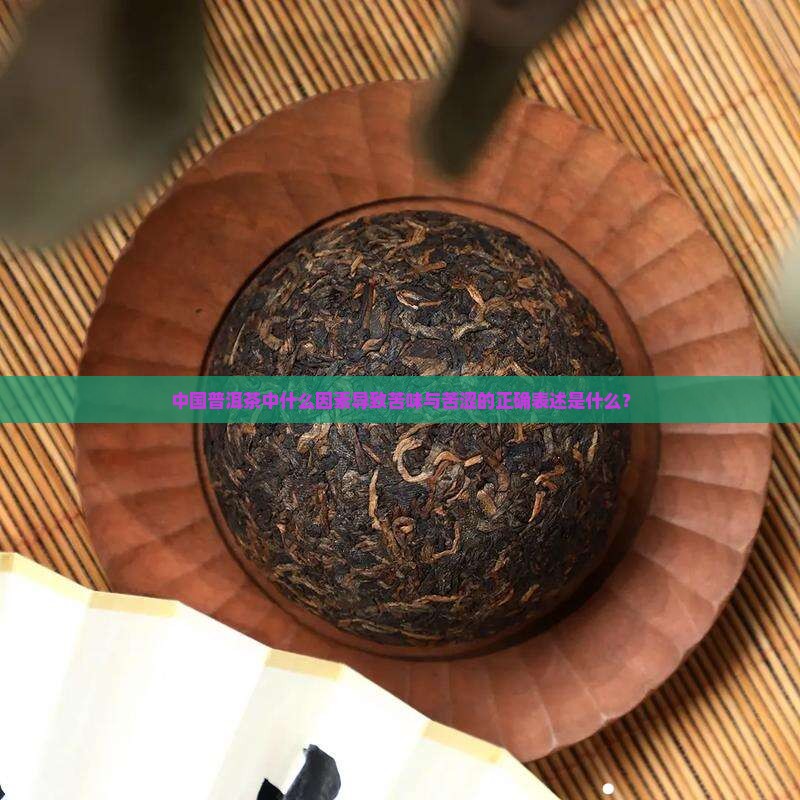 中国普洱茶中什么因素导致苦味与苦涩的正确表述是什么？