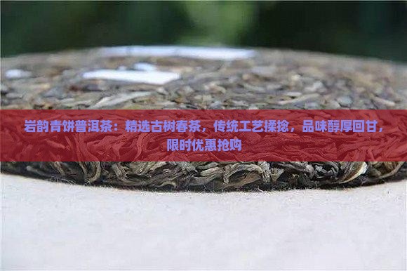 岩韵青饼普洱茶：精选古树春茶，传统工艺揉捻，品味醇厚回甘，限时优惠抢购