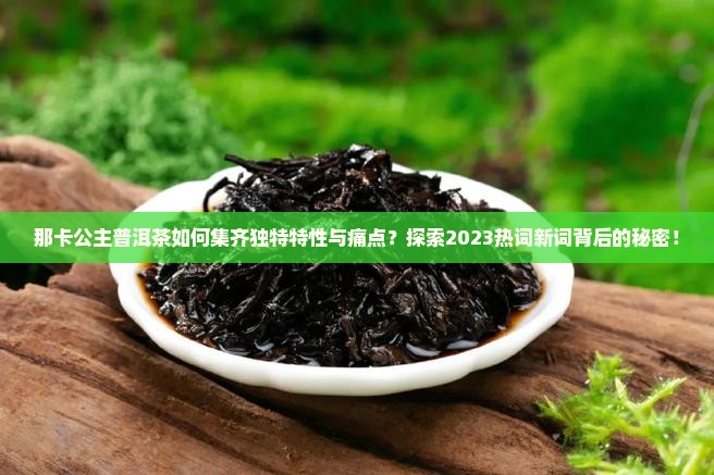 那卡公主普洱茶如何集齐独特特性与痛点？探索2023热词新词背后的秘密！