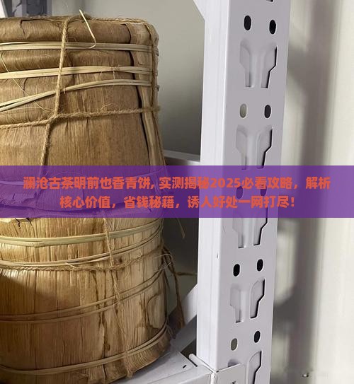 澜沧古茶明前也香青饼