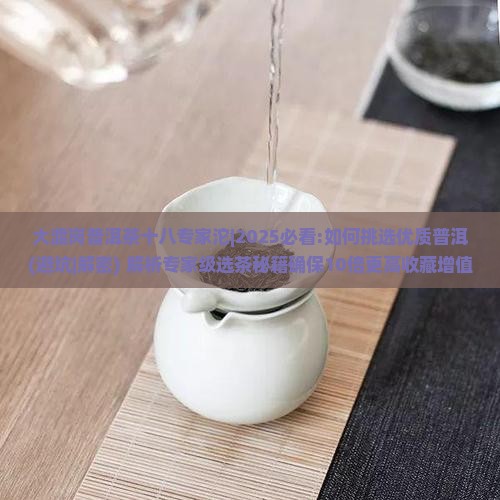 大渡岗普洱茶十八专家沱