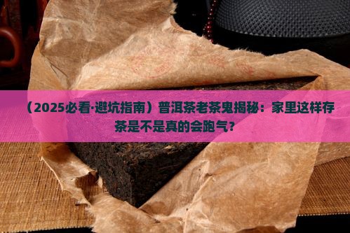 普洱茶需要什么环境保存