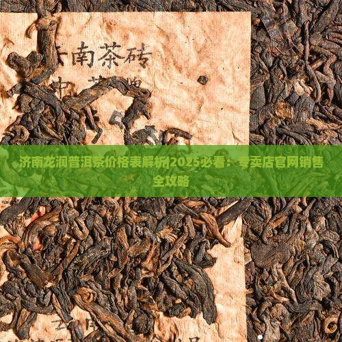 济南龙润普洱茶