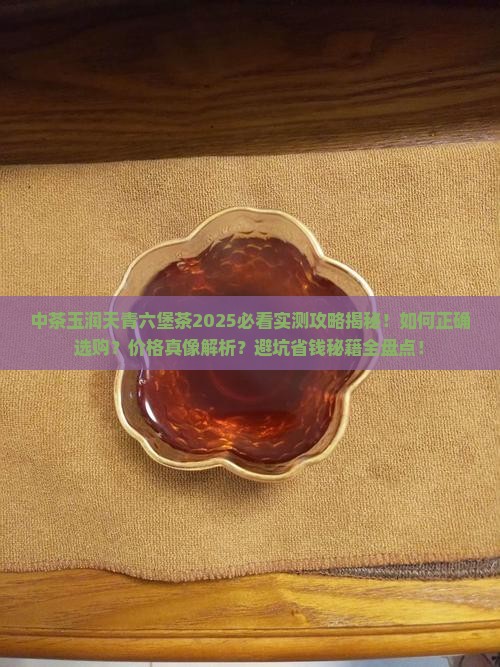 中茶玉润天青六堡茶