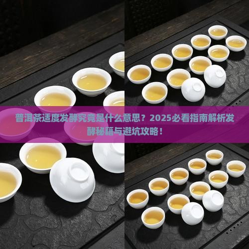 普洱茶适度发酵是什么意思