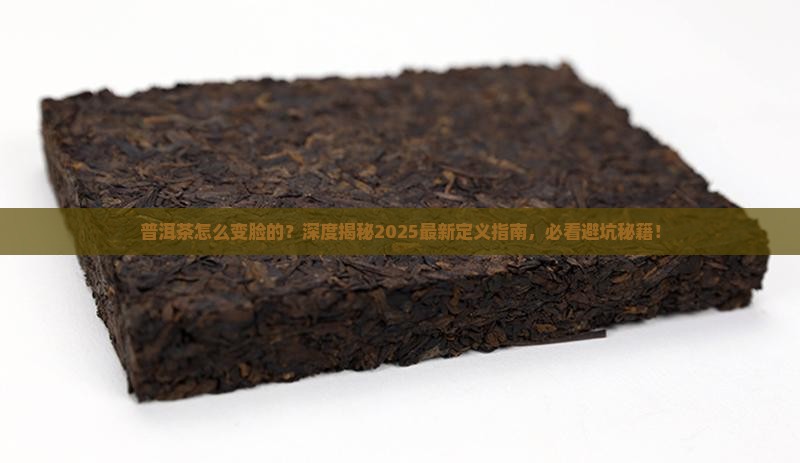 普洱茶定义演变