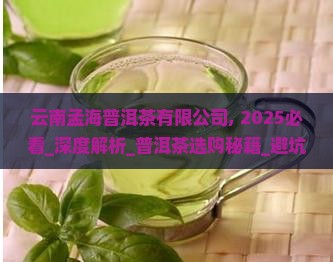 云南孟海普洱茶有限公司