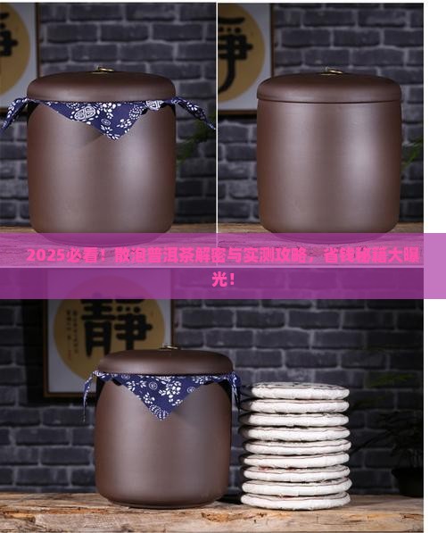 散泡普洱茶的做法大全