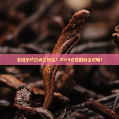 老班章砖茶好苦