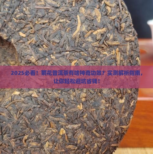 菊花普洱茶有啥功效与作用