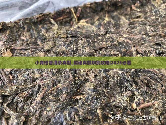 小青柑普洱茶真假
