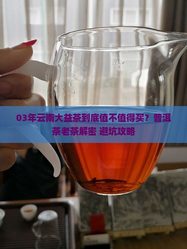 云南大益茶03年普洱茶