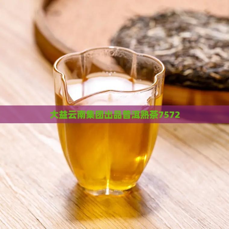 大益木佳普洱茶7572