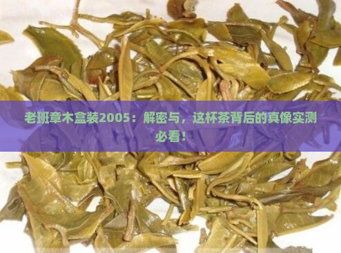 老班章木盒装2005