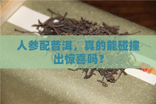 人参与普洱茶能一起吗