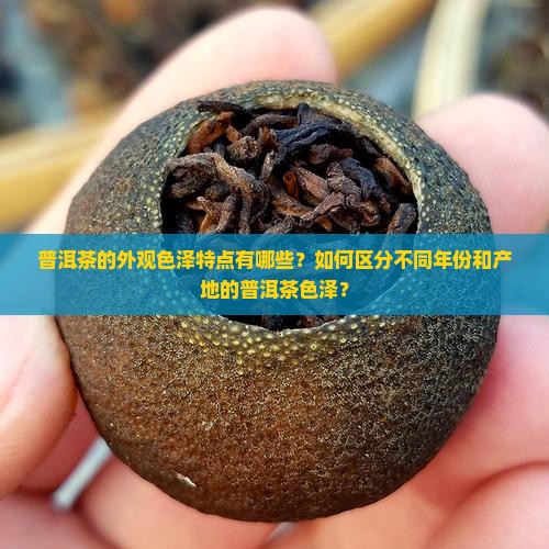 普洱茶外观色泽特点描述
