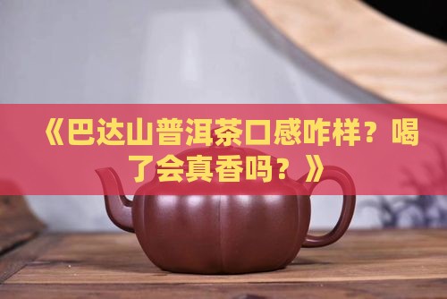巴达山普洱茶怎么样