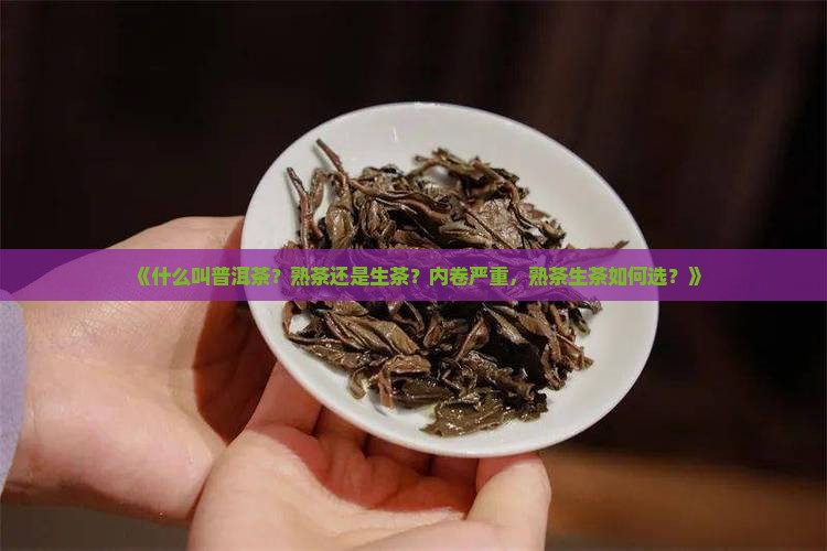 什么叫普洱茶是熟茶还是生茶
