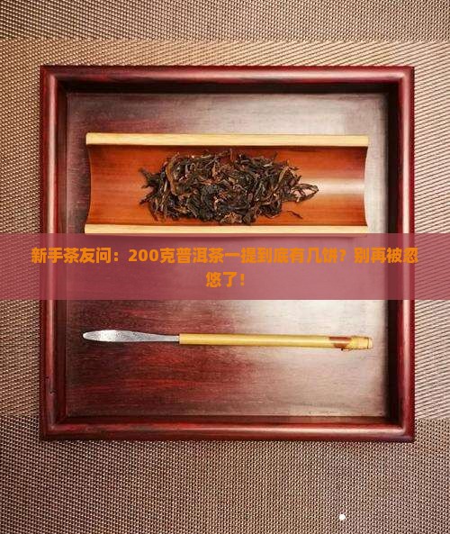 200克普洱茶一提几饼