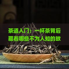 茶道入门茶道基本知识