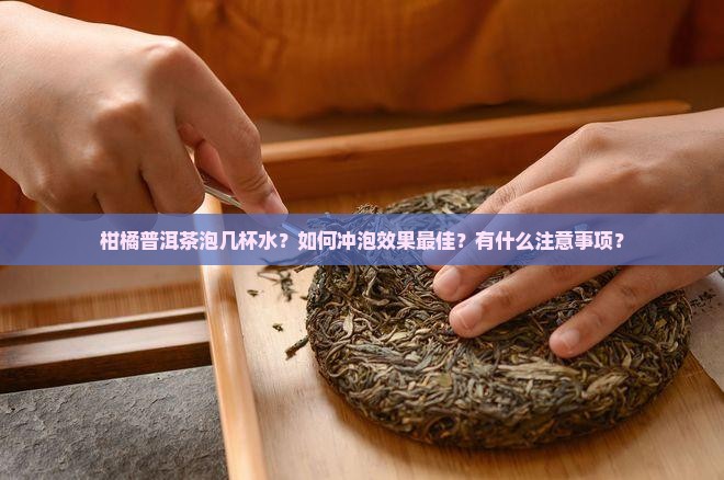 柑橘普洱茶泡几杯水