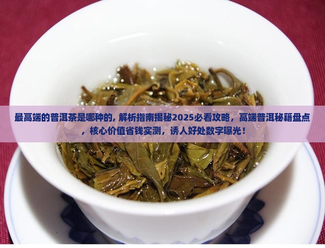 最高端的普洱茶是哪种的