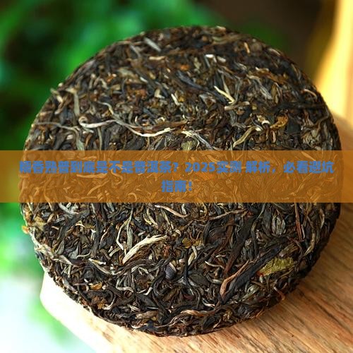 糯香熟普是普洱茶吗