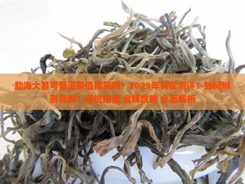 勐海大昌号普洱茶