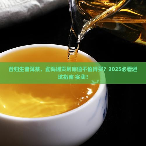 勐海瑞贡茶厂生普洱茶昔归