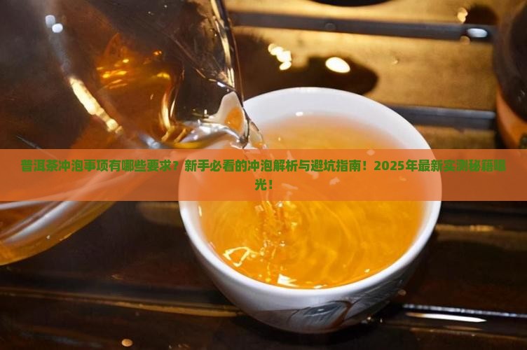 普洱茶冲泡事项有哪些要求