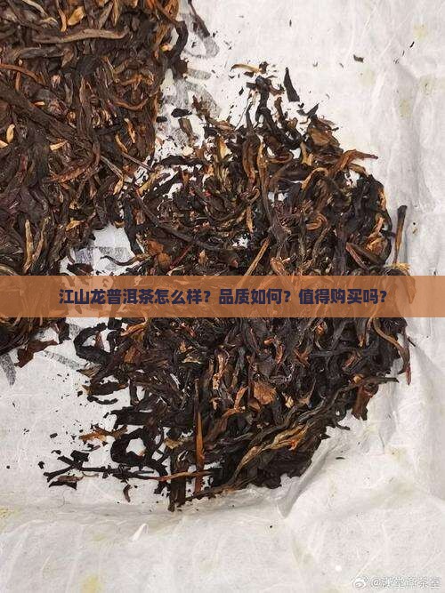 江山龙普洱茶怎么样
