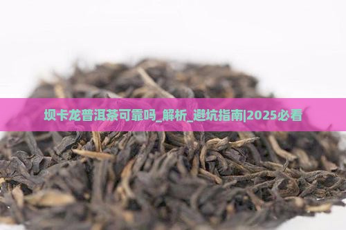 坝卡龙普洱茶可靠吗