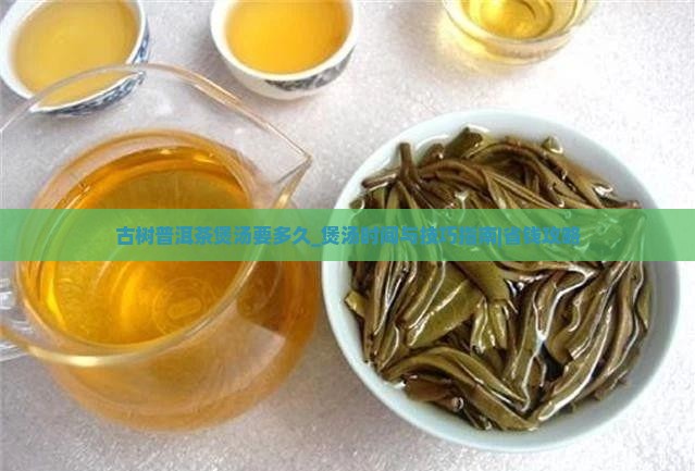 古树普洱茶煲汤要多久