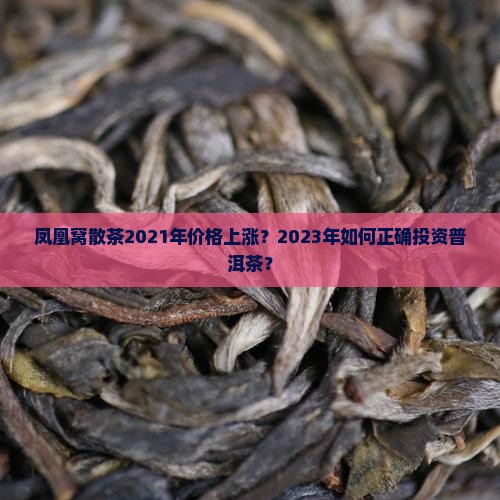 凤凰窝散茶2021年价格上涨？2023年如何正确投资普洱茶？