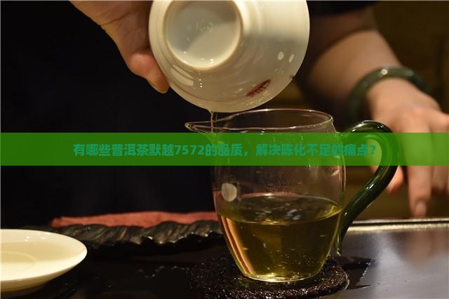 有哪些普洱茶默越7572的品质，解决陈化不足的痛点？