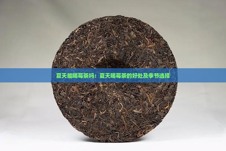 夏天能喝莓茶吗：夏天喝莓茶的好处及季节选择