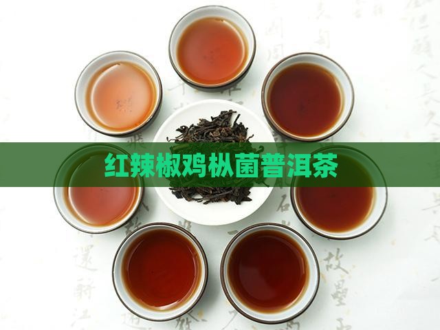 红辣椒鸡枞菌普洱茶