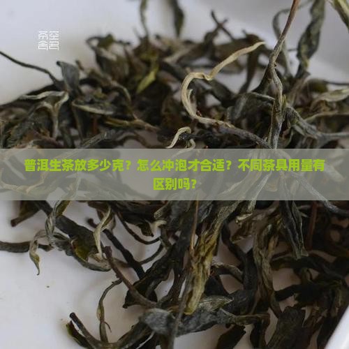 普洱生茶放多少克？怎么冲泡才合适？不同茶具用量有区别吗？