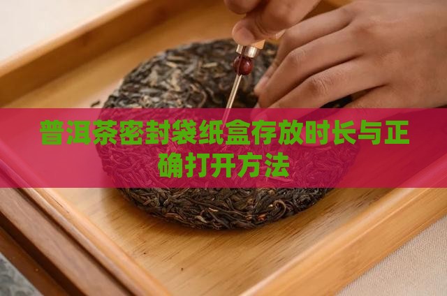 普洱茶密封袋纸盒存放时长与正确打开方法