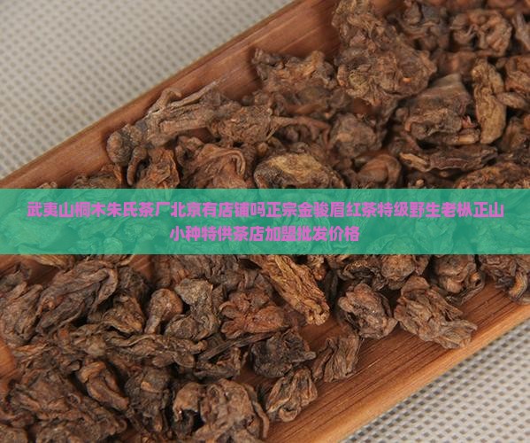 武夷山桐木朱氏茶厂北京有店铺吗正宗金骏眉红茶特级野生老枞正山小种特供茶店加盟批发价格