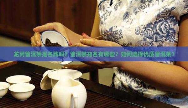 龙芮普洱茶是名牌吗？普洱茶知名有哪些？如何选择优质普洱茶？
