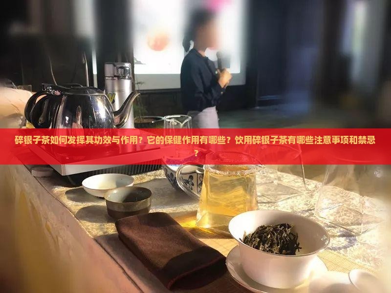 碎银子茶如何发挥其功效与作用？它的保健作用有哪些？饮用碎银子茶有哪些注意事项和禁忌？