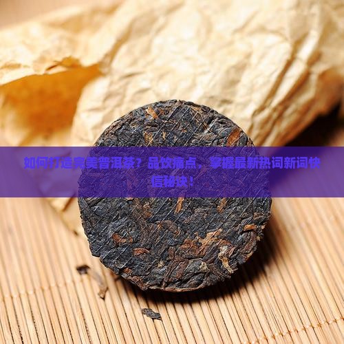 如何打造完美普洱茶？品饮痛点，掌握最新热词新词快信秘诀！