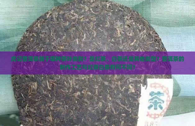 虎记普洱茶属于哪种茶叶类别？是红茶、白茶还是其他类型？普洱茶的制作工艺与红茶白茶有何不同？
