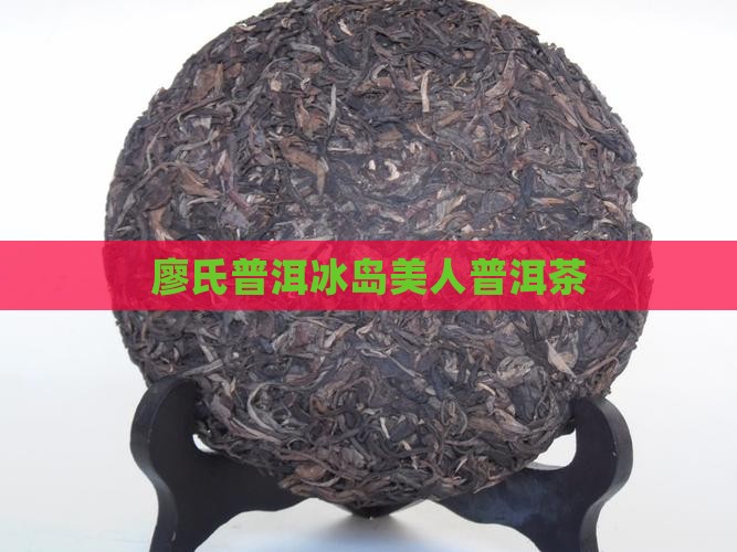 廖氏普洱冰岛美人普洱茶