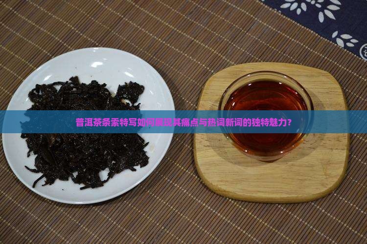 普洱茶条索特写如何展现其痛点与热词新词的独特魅力？
