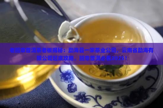 老班章普洱茶老板是谁