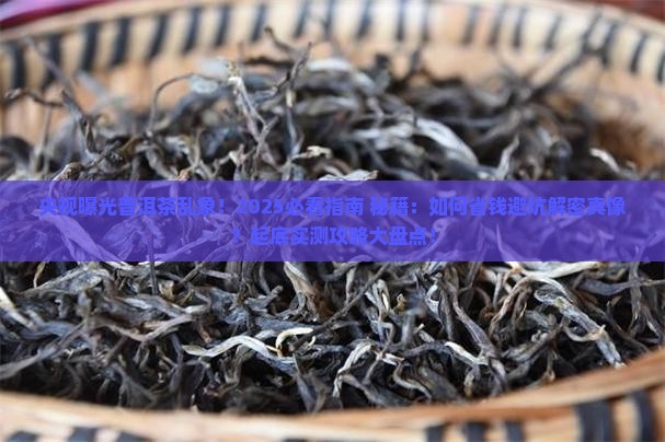 央视曝普洱茶乱象